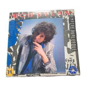 BOB DYLAN EMPIRE BURLESQUE 1985 LP Vinyl Record Folk Rock Music Columbia